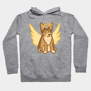 Corgi Angel Hoodie